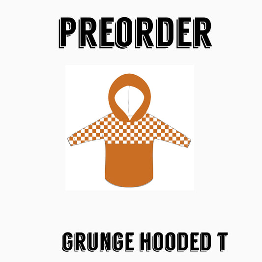 CHECK PREORDER | Grunge Hooded T