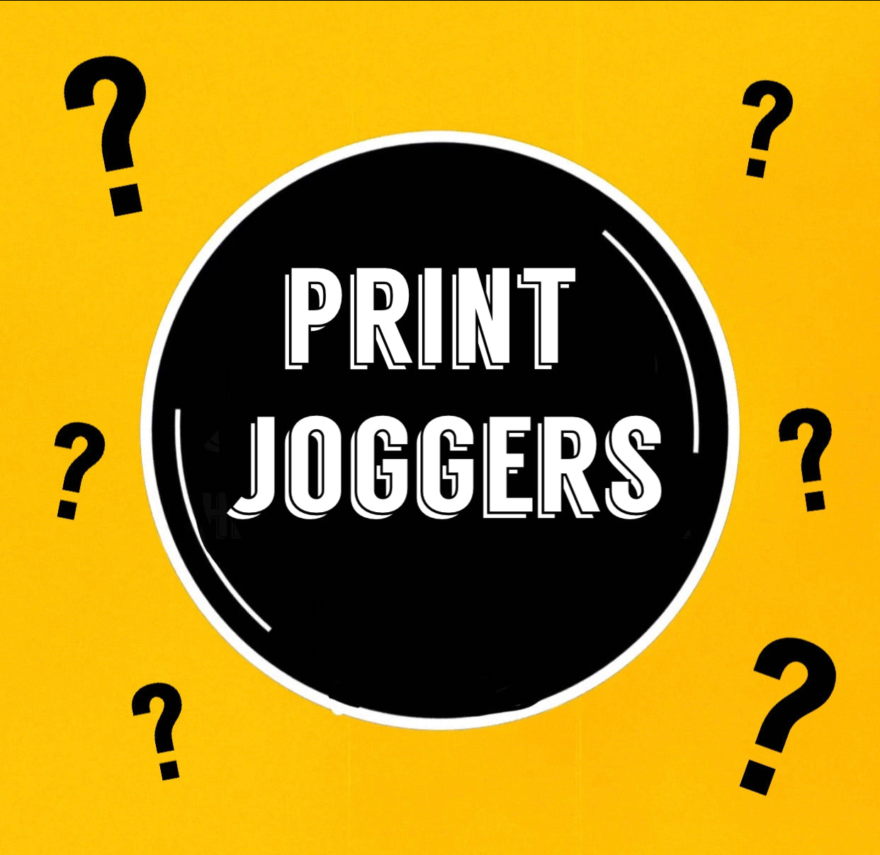 Mystery | Print Joggers