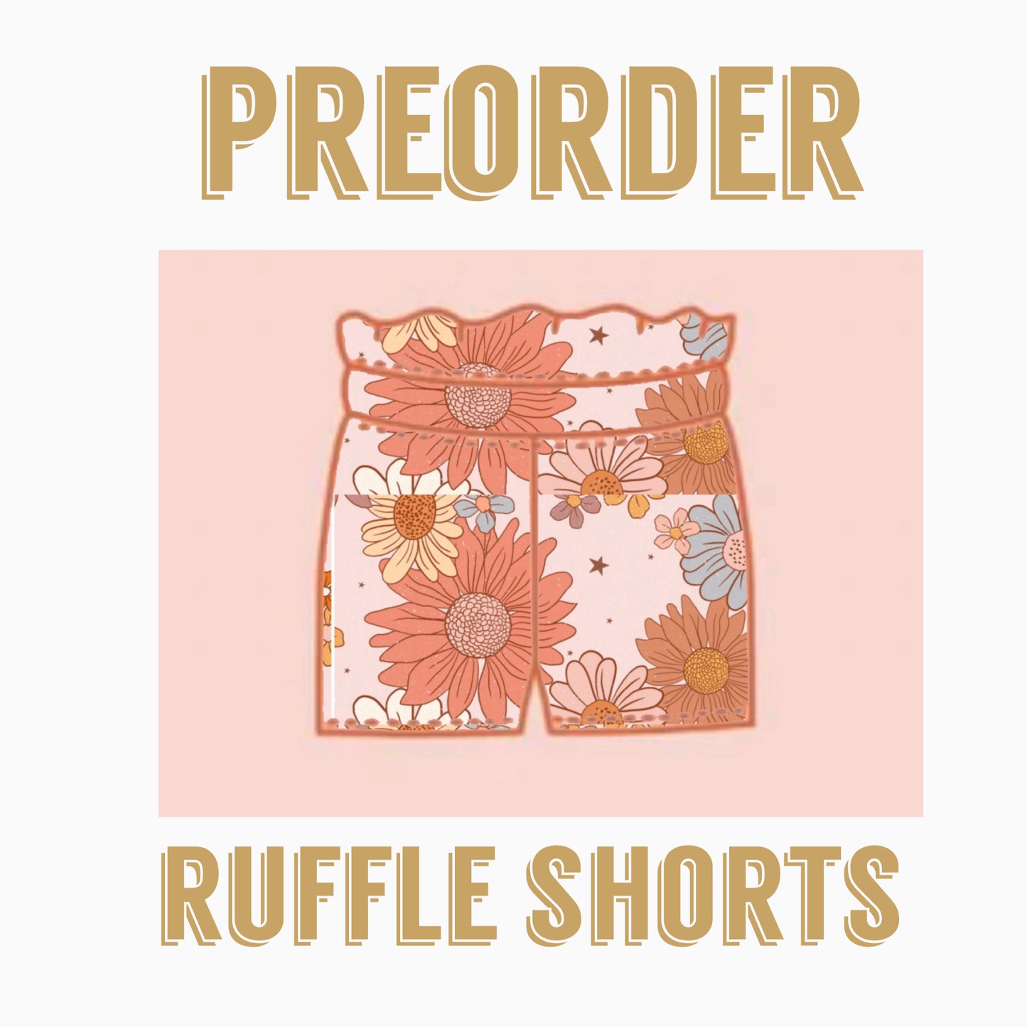 PATRIOTIC PREORDER |  Ruffle shorts