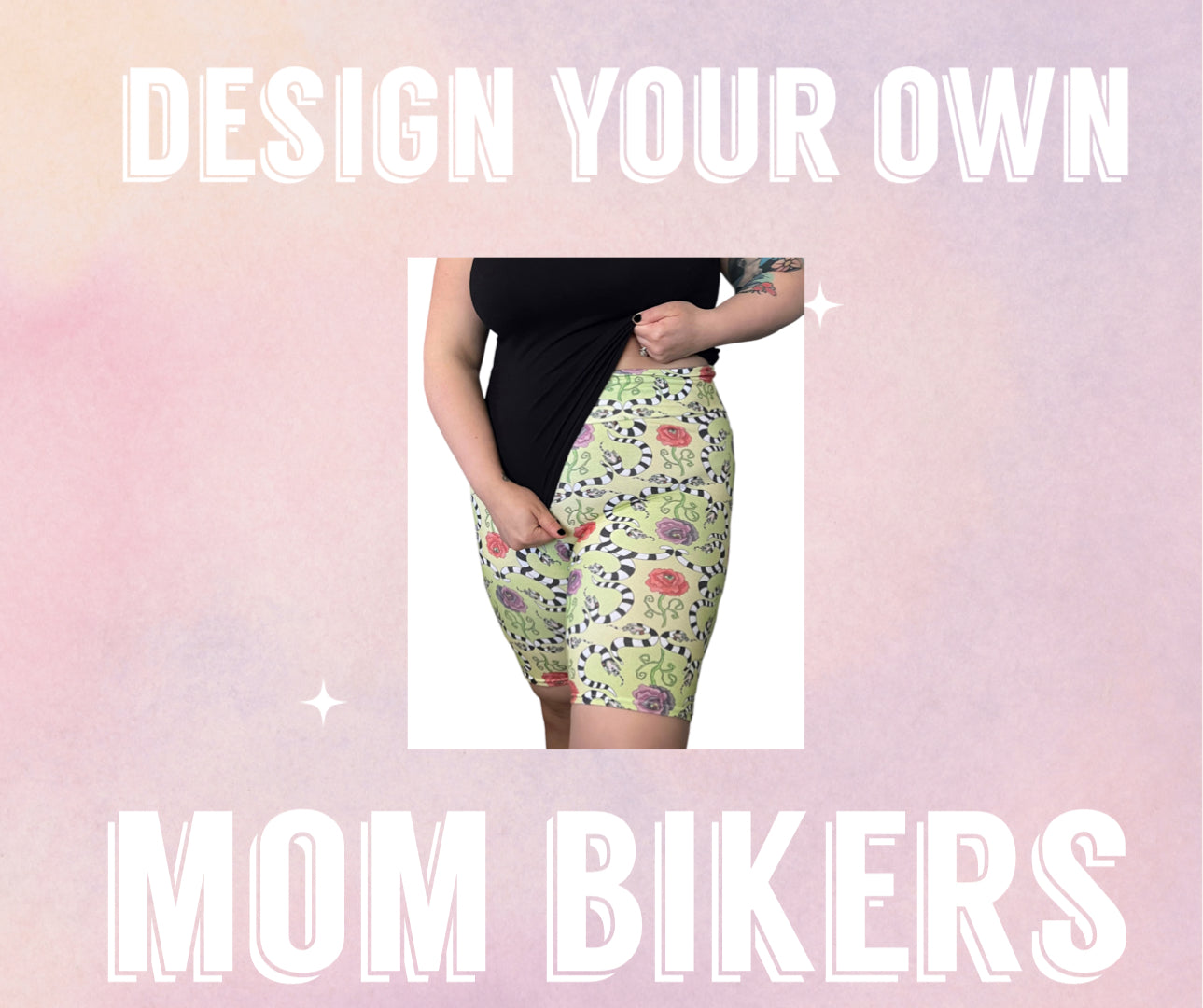 Design your own | Mom Biker Shorts