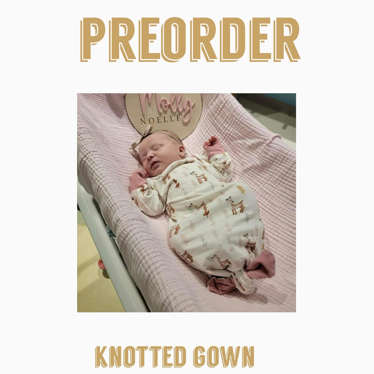THANKFALL Preorder  | Knotted Gown Set