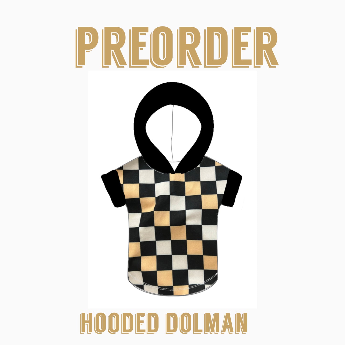 THANKFALL preorder | Hooded dolman