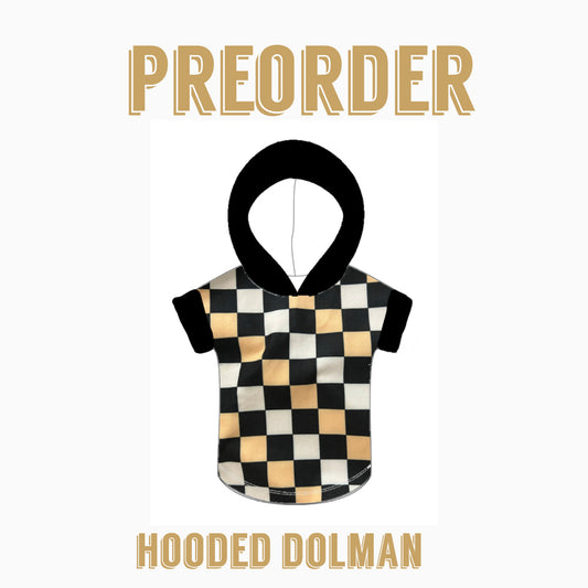 BACK TO SCHOOL preorder | Hooded dolman