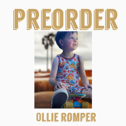 GROOVY BABY PRE-ORDER | Ollie Romper