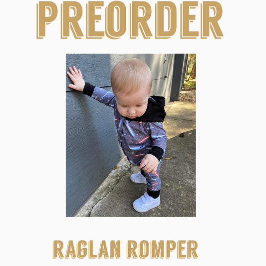 PATRIOTIC PREORDER | Raglan Romper