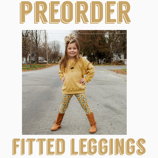 THANKFALL PREORDER| Fitted Leggings