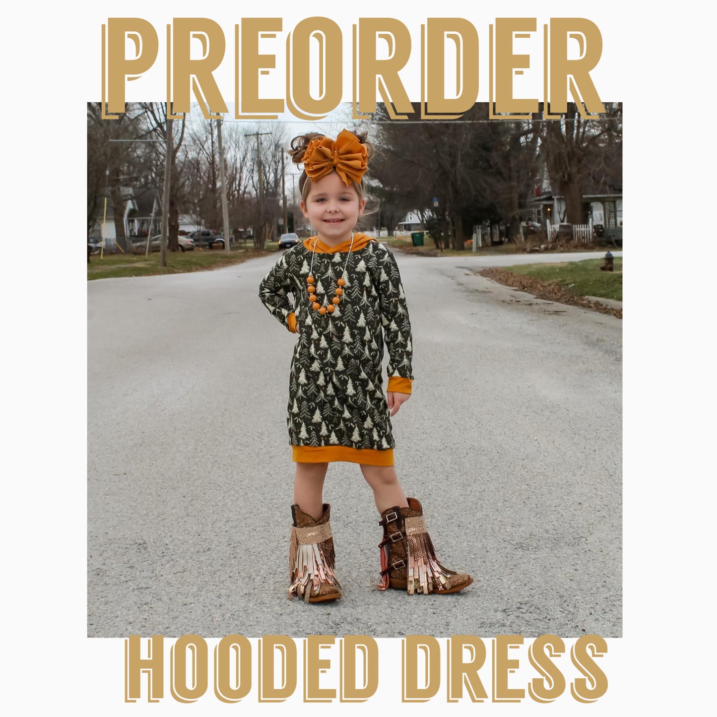 PATRIOTIC PREORDER PRE-ORDER | Hooded Dress