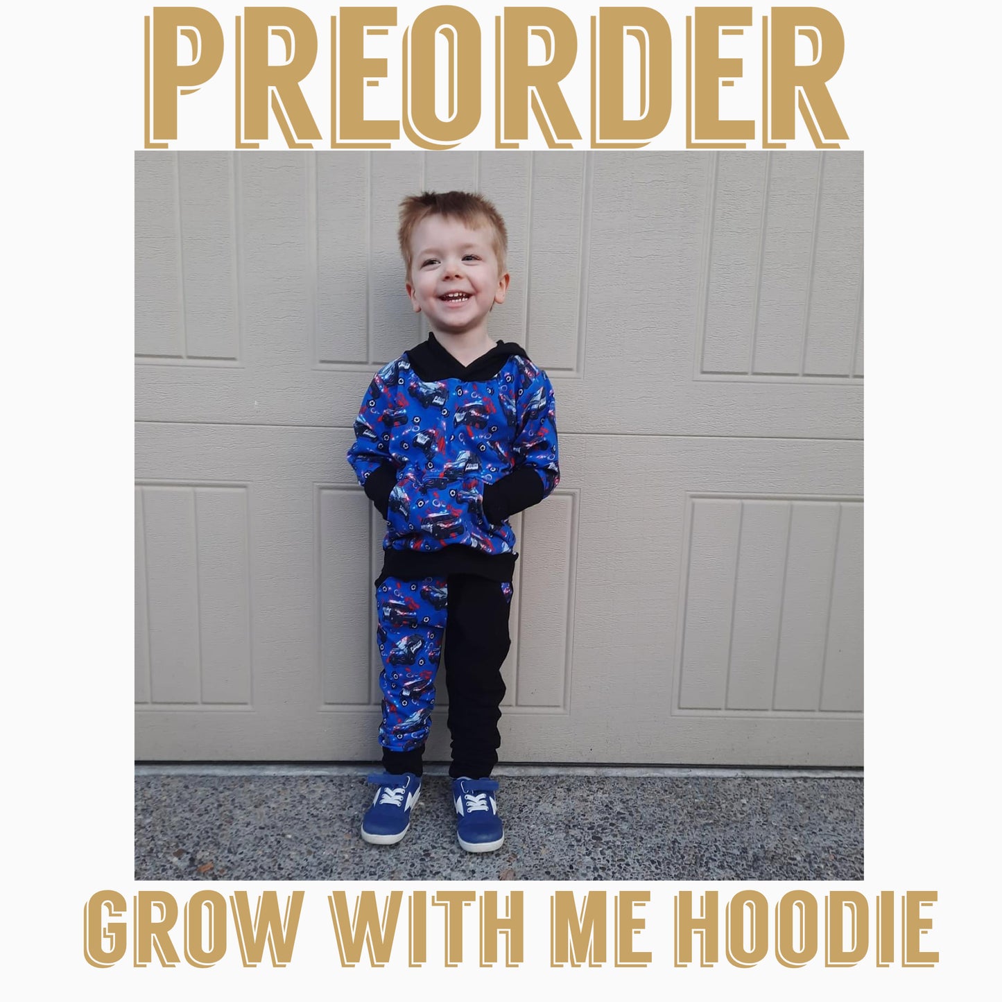 THANKFALL PREORDER|  COLOR BLOCK Grow with Me Hoodie