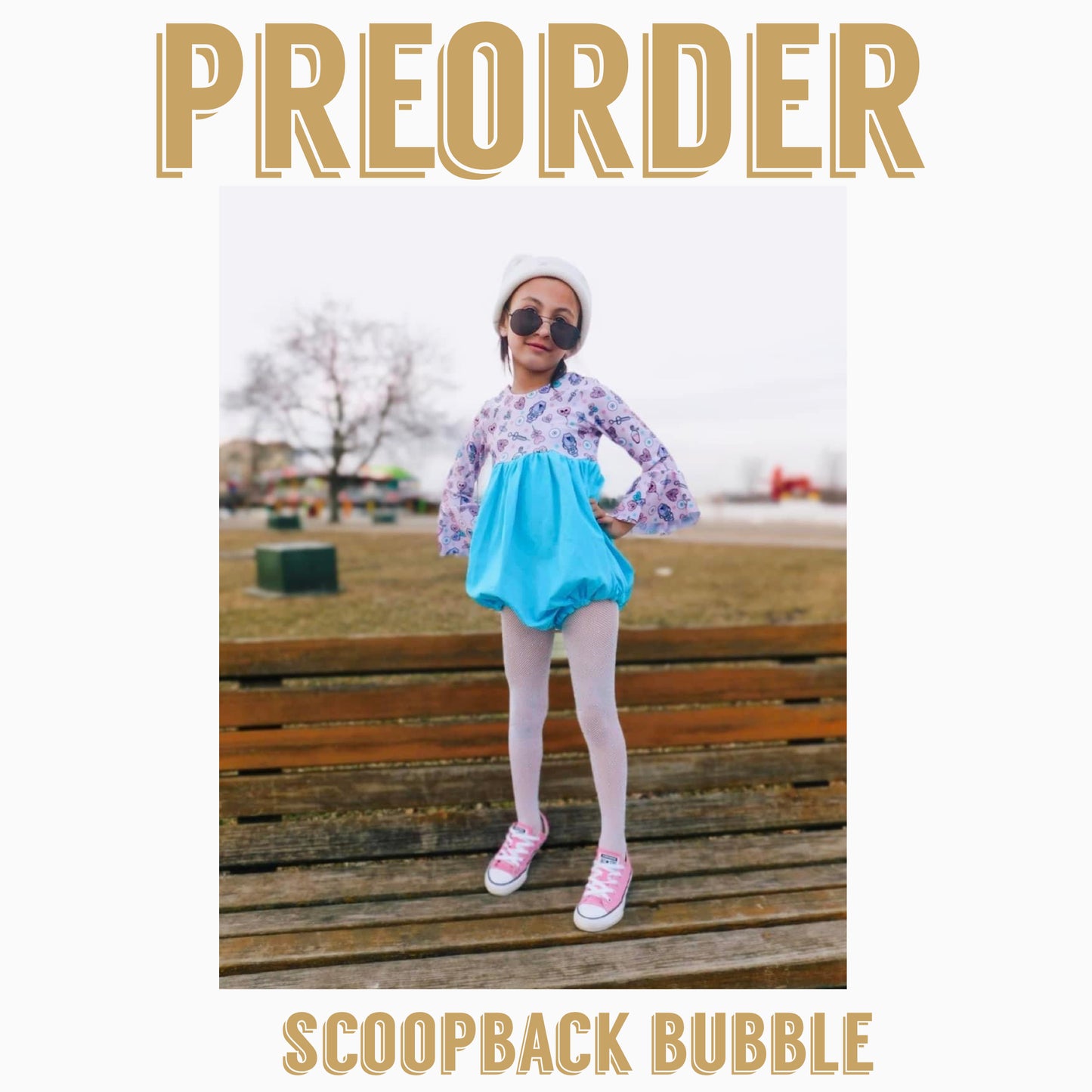 GROOVY BABY PREORDER | Scoop back Bubble