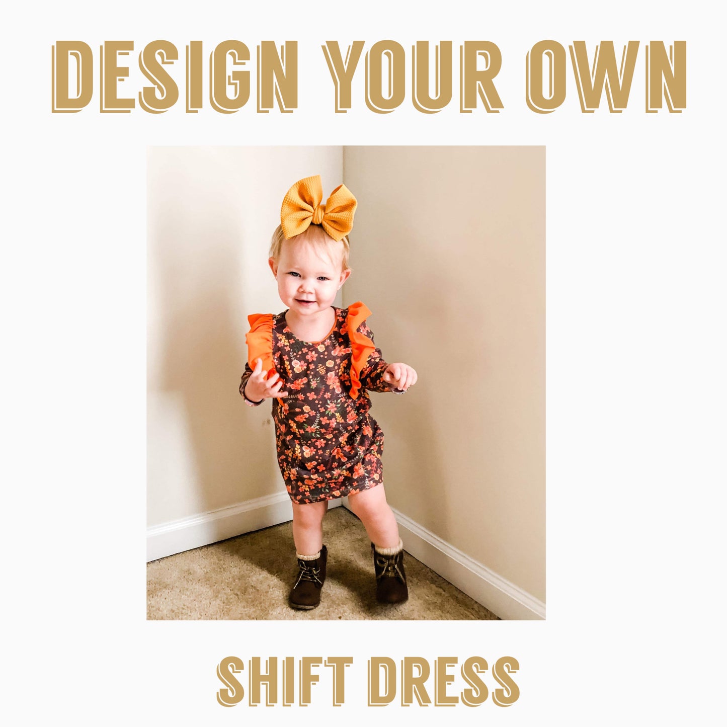 Design your own| Ruffle Shift Top or Vintage Dress