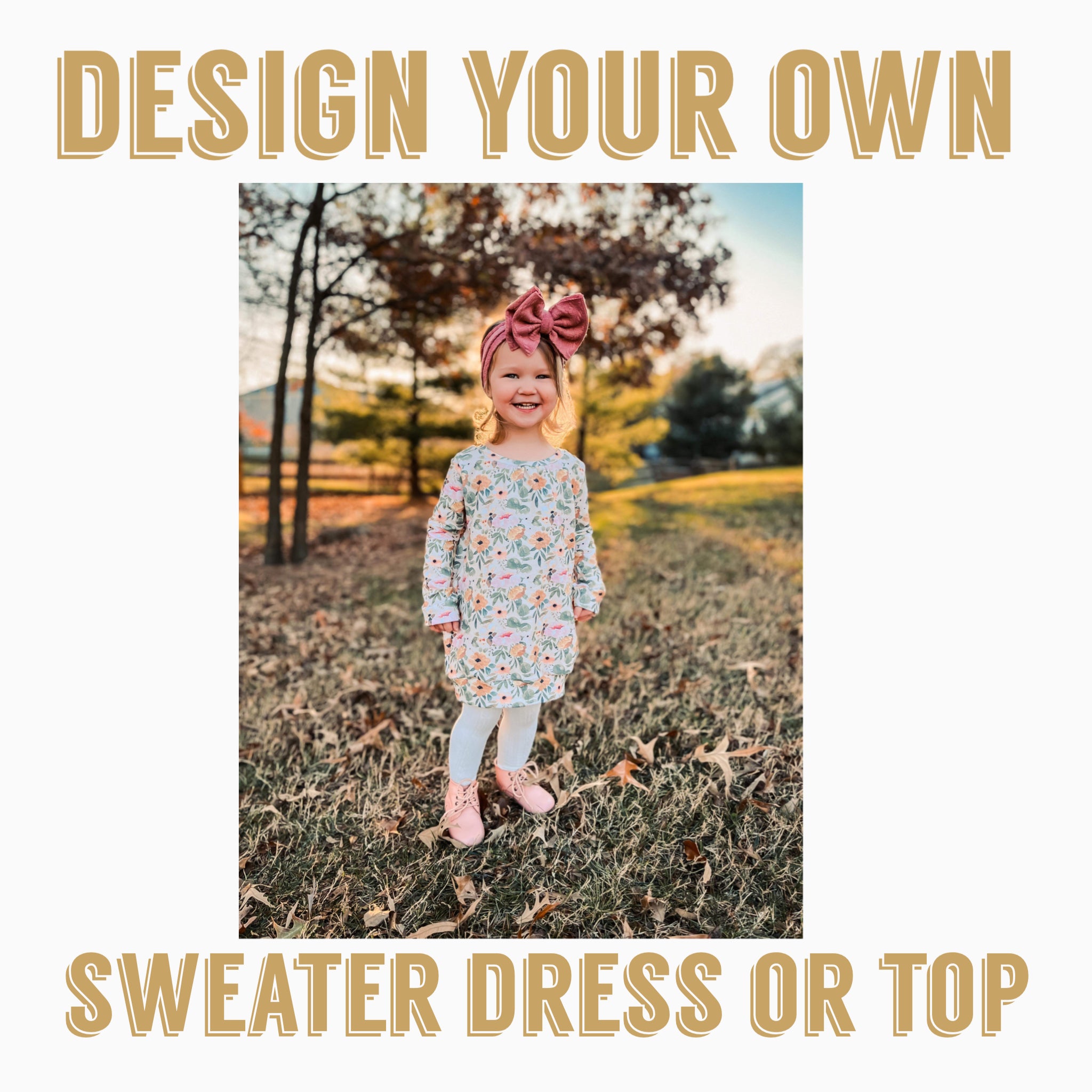 Design your own hot sale dress for kids