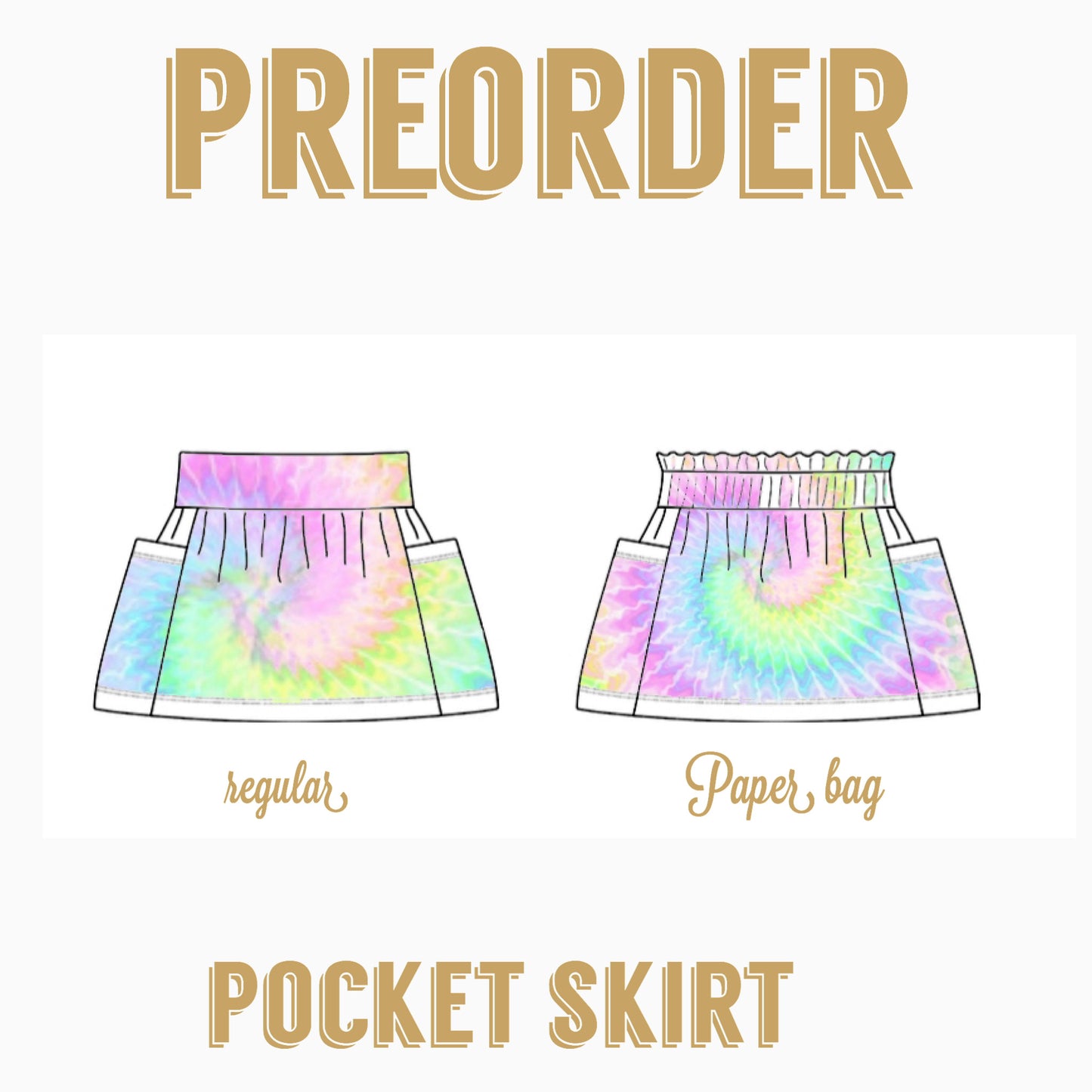 EPIC PREORDER| Pocket skirt