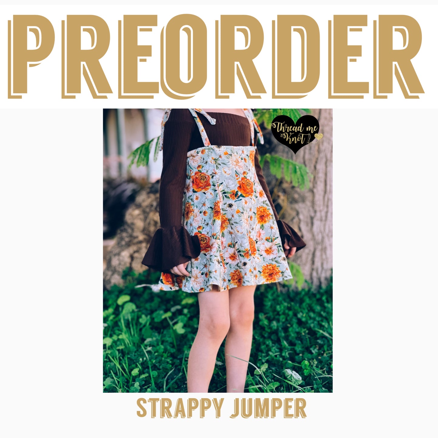 THANKFALL PREORDER  | Strappy Jumper