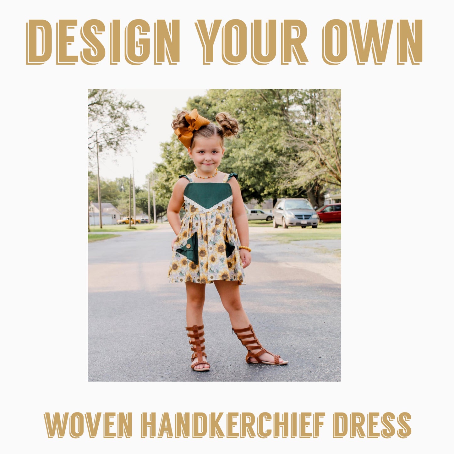 DESIGN YOUR OWN | VINTAGE HANDKERCHIEF DRESS
