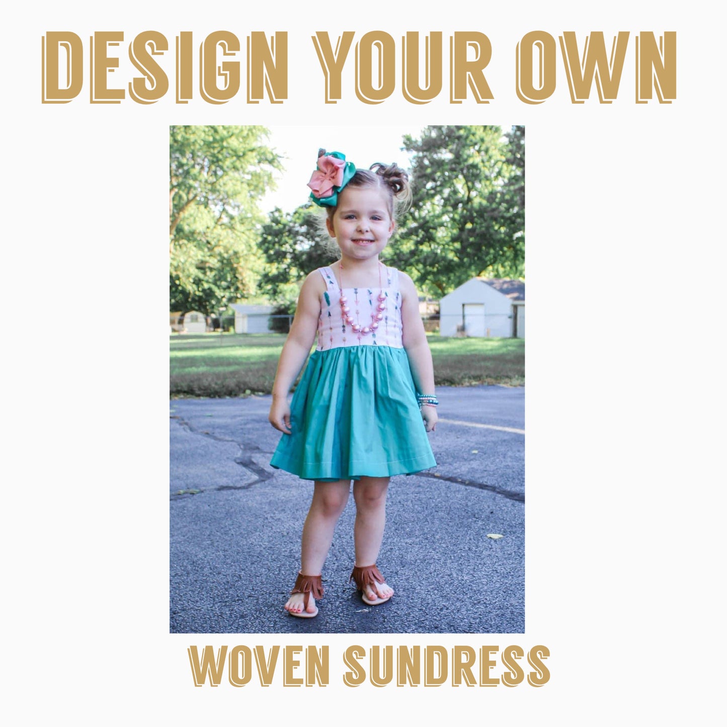 Design Your Own| Woven Sun Dress