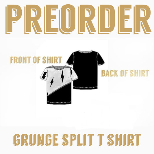 EPIC PRE-ORDER | Grunge split T-shirt