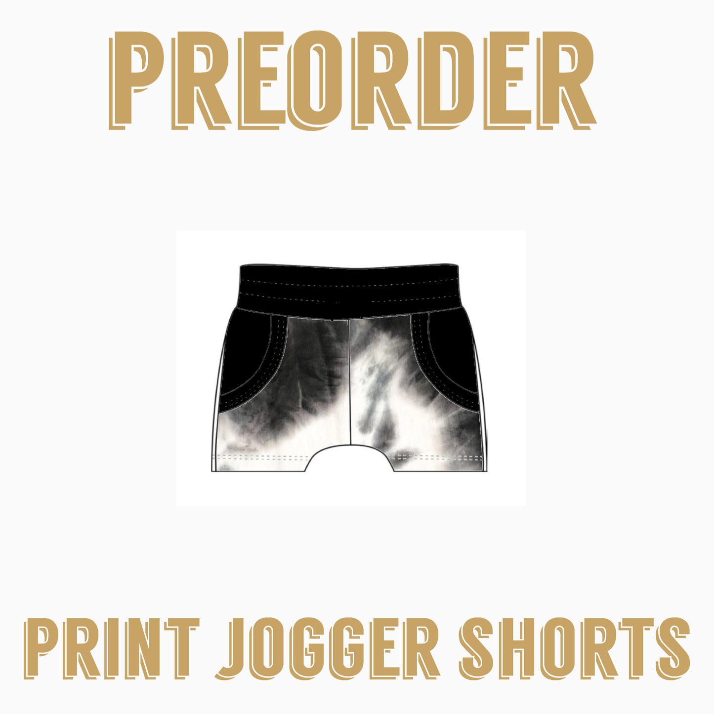EPIC PRE-ORDER | PRINT Joggers Shorts