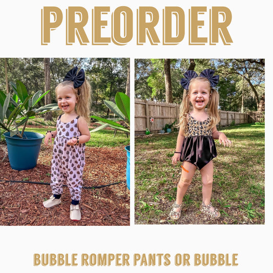 THANKFALL  PREORDER | Tank or bubble romper