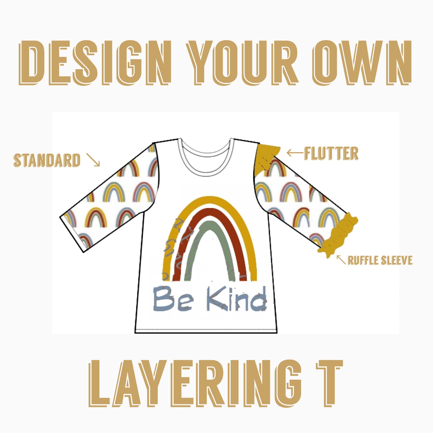 Design your own| Layering T