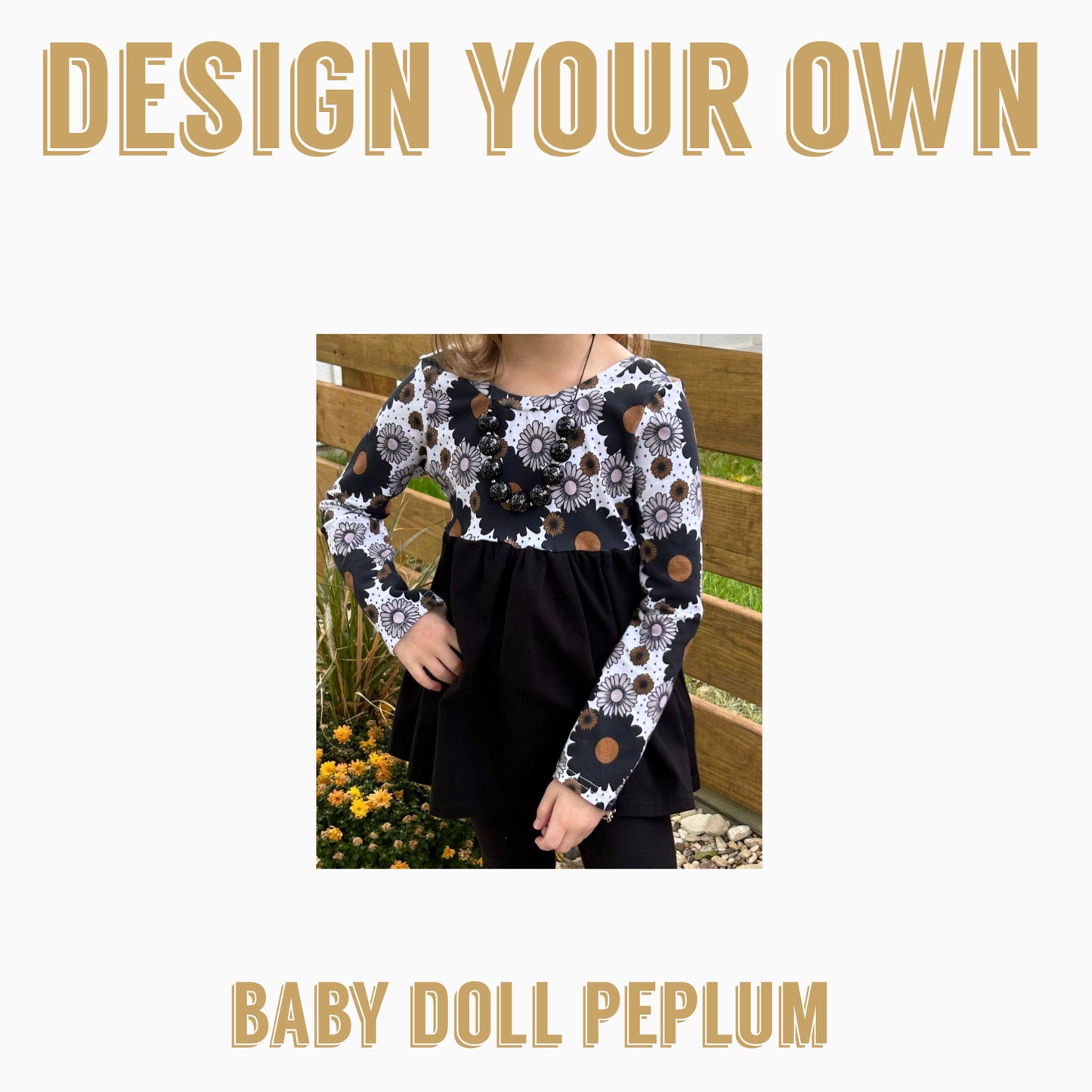 Design your own | Baby Doll Peplum