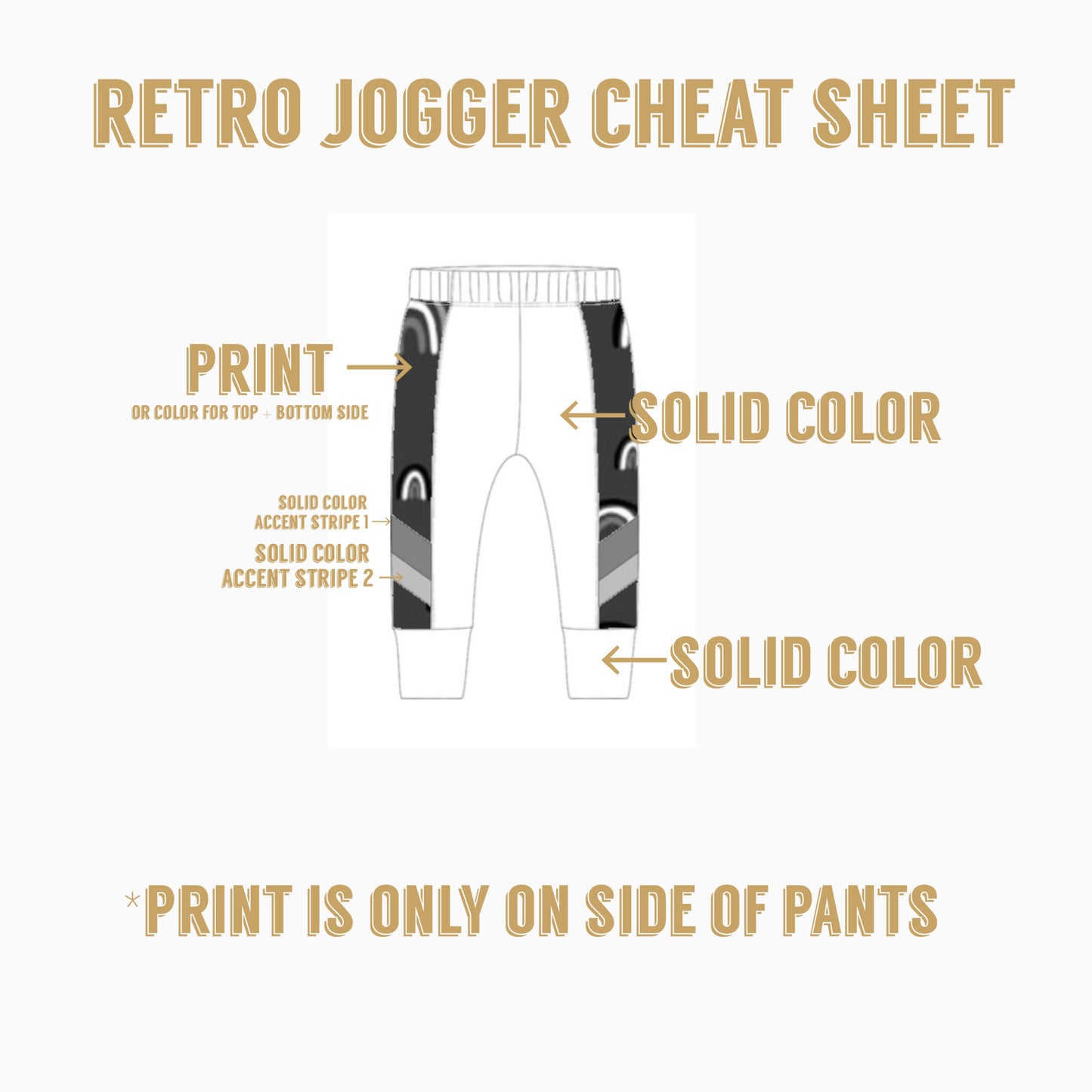 Design Your Own | Retro Joggers