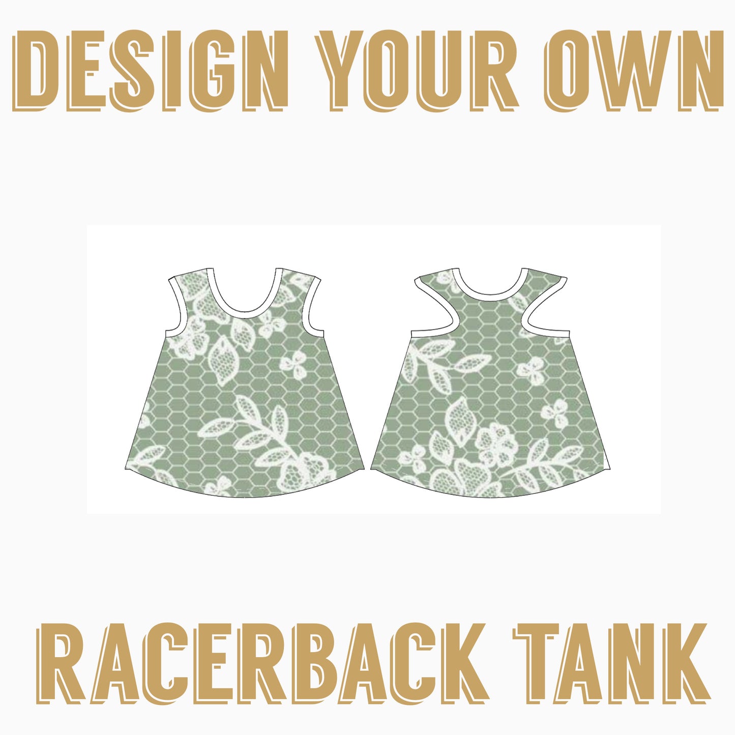 Design Your Own| Racerback tank