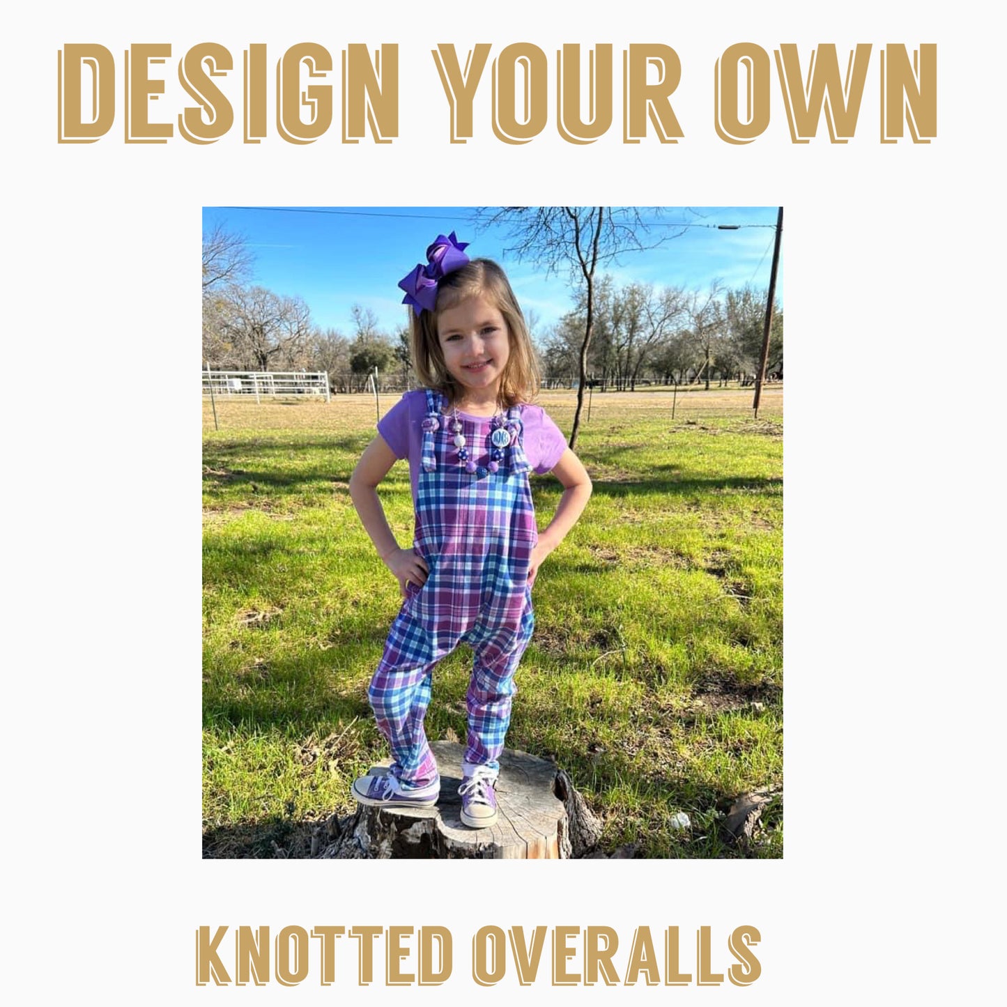 Design Your Own | Knotted overalls