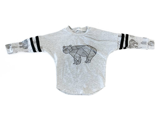 Outdoor Animal Long Sleeve Knit Jersey