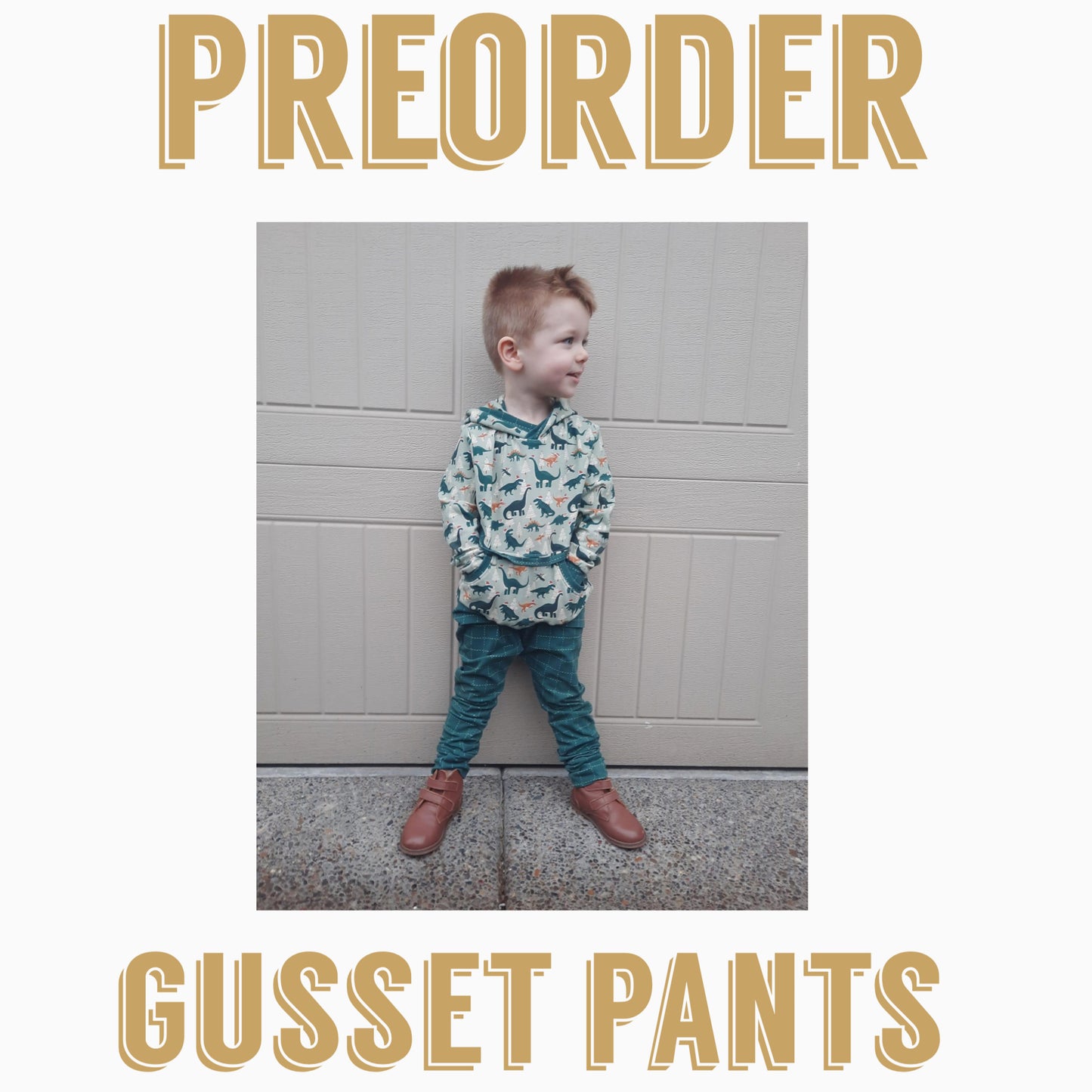 GROOVY BABY PREORDER | GUSSET PANTS