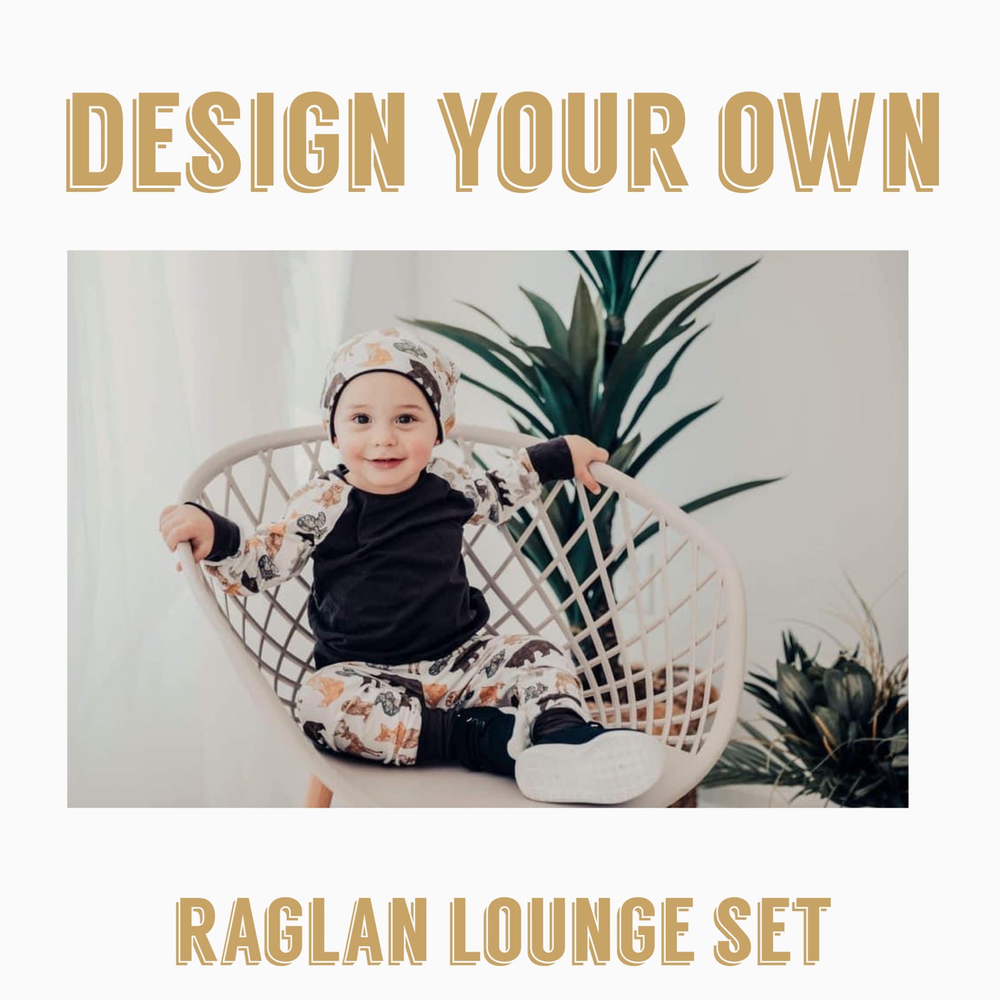 Design your own| Unisex Raglan lounge set