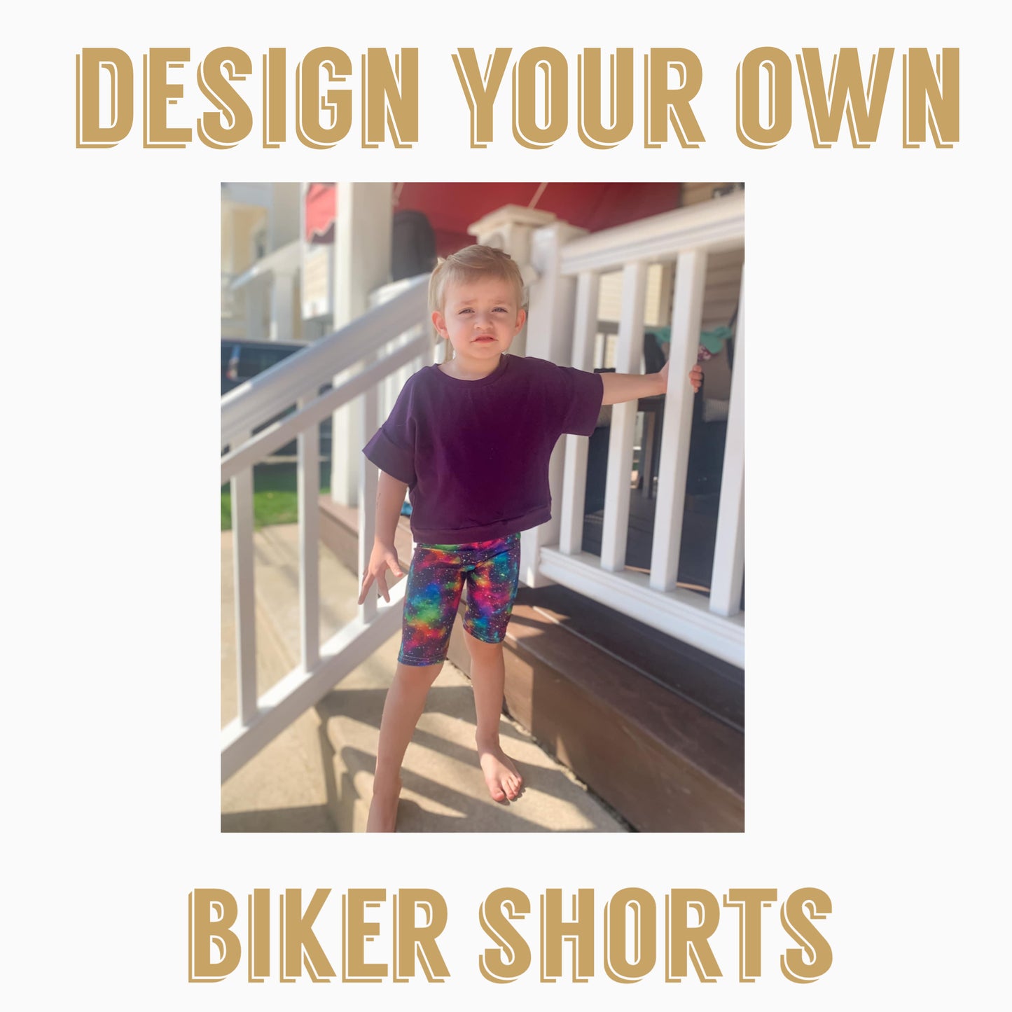 Design your own| biker shorts