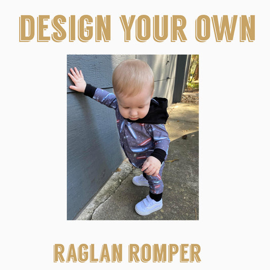 Design your own| Raglan Romper