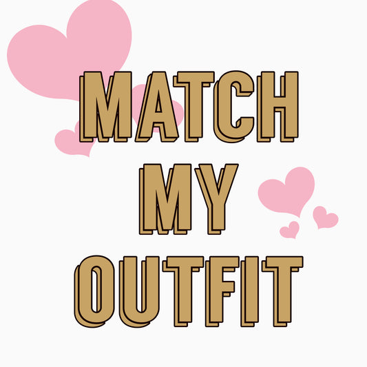 Match my outfit - doll size *excludes woven styles - If you would like a woven match please email us