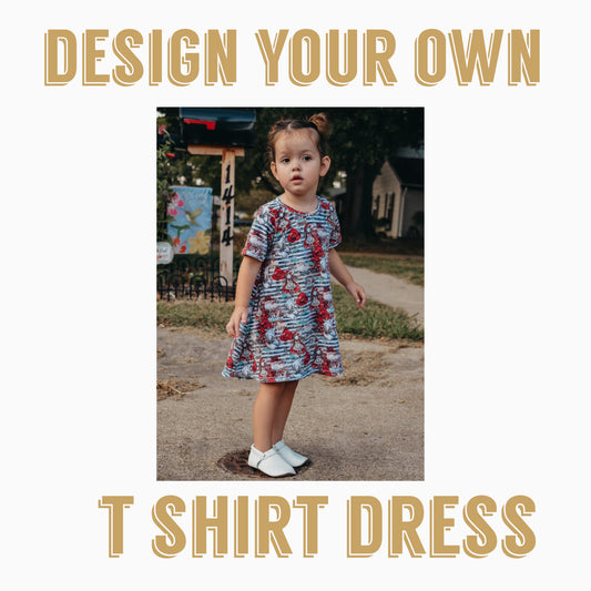 Design Your Own | T shirt dress