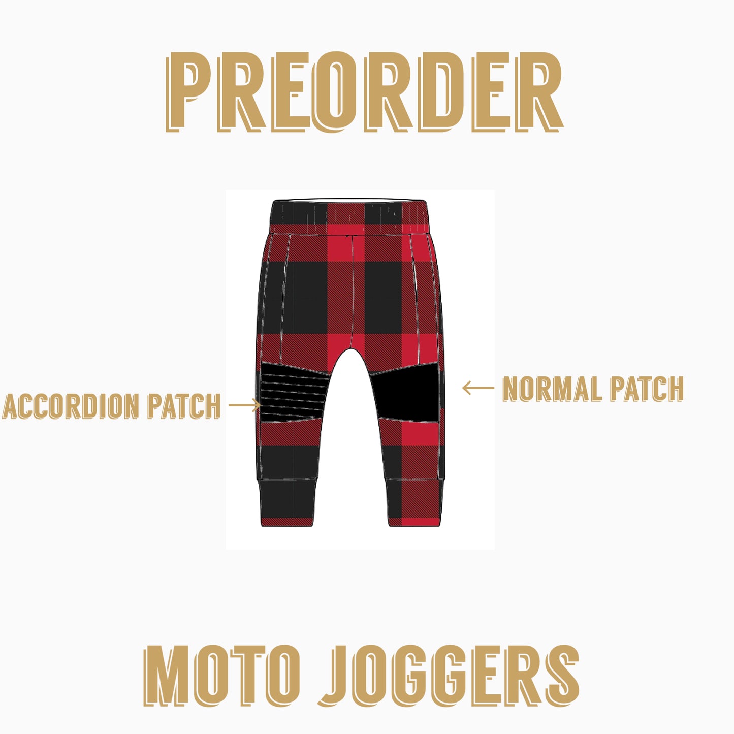 PATRIOTIC PREORDER PRE-ORDER | Moto Joggers