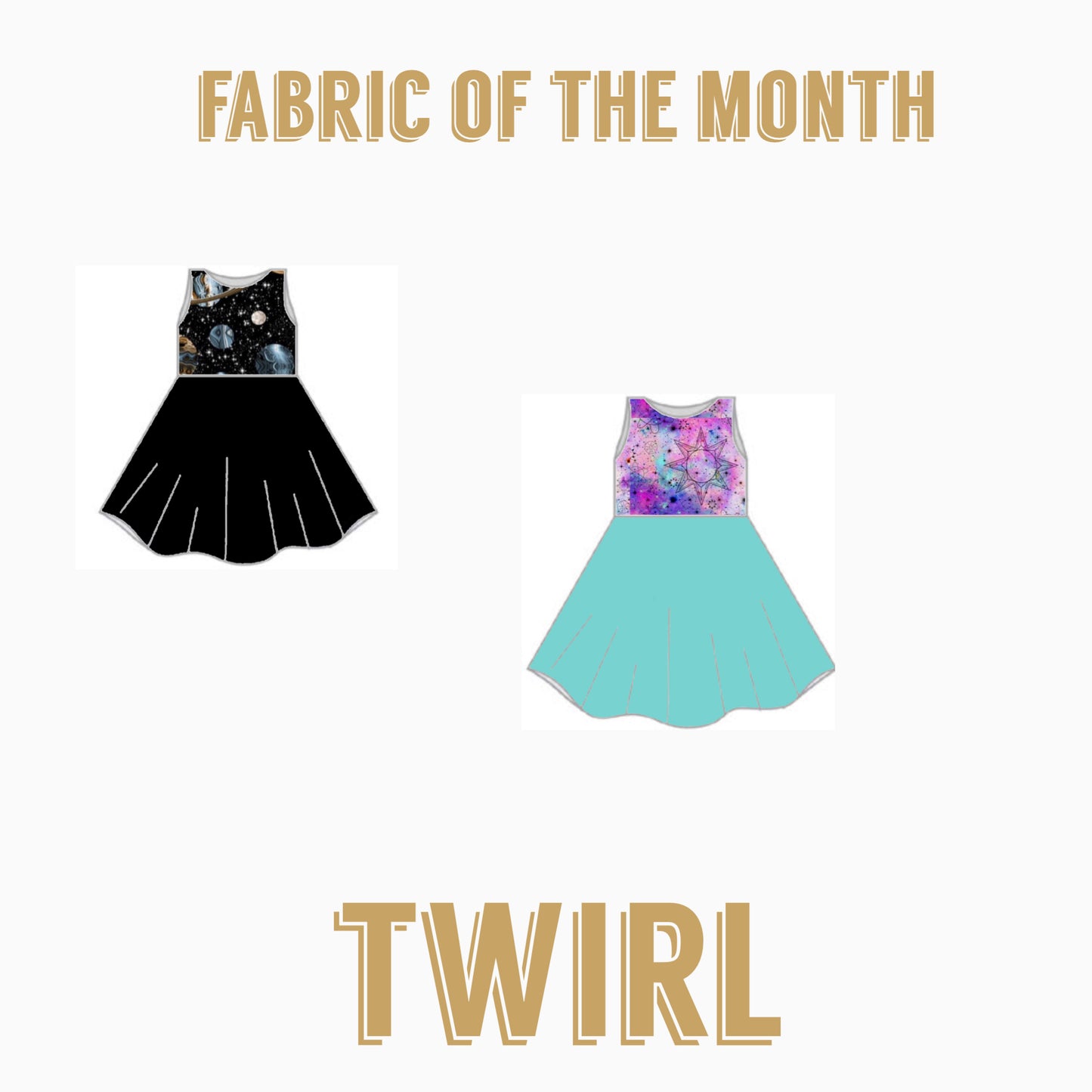 FABRIC OF THE MONTH | Ballet Twirl Dress