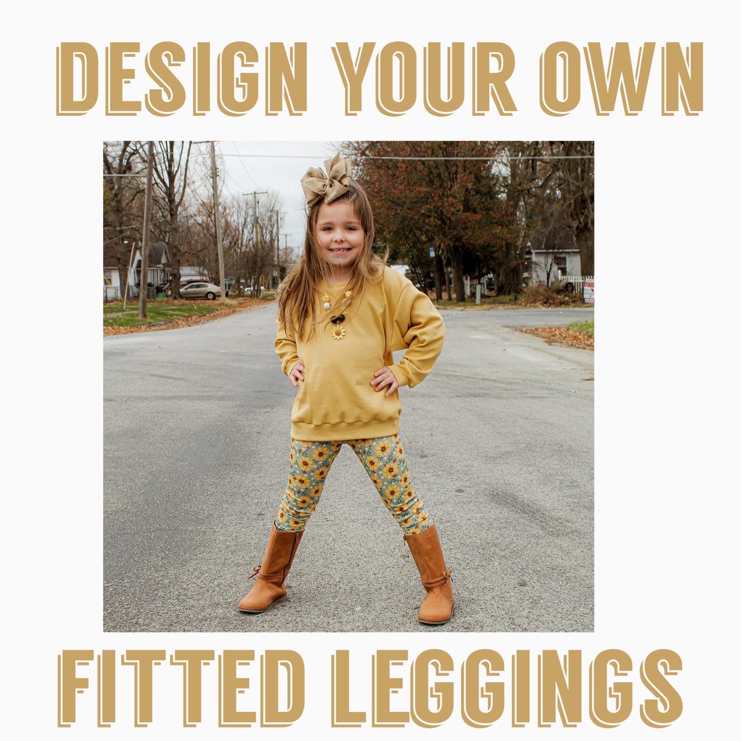 Design Your Own | Fitted Leggings