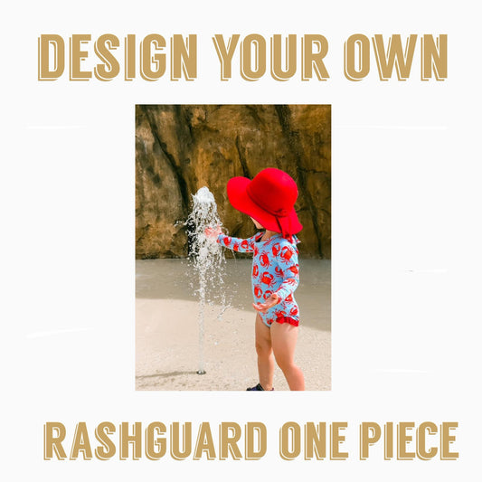 DESIGN YOUR OWN PREORDER | RASHGUARD SWIMSUIT