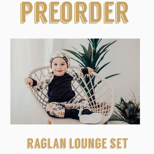 THANKFALL PREORDER| Unisex Raglan lounge set