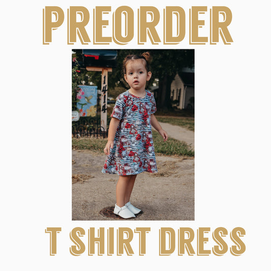 THANKFALL PREORDER | T shirt dress