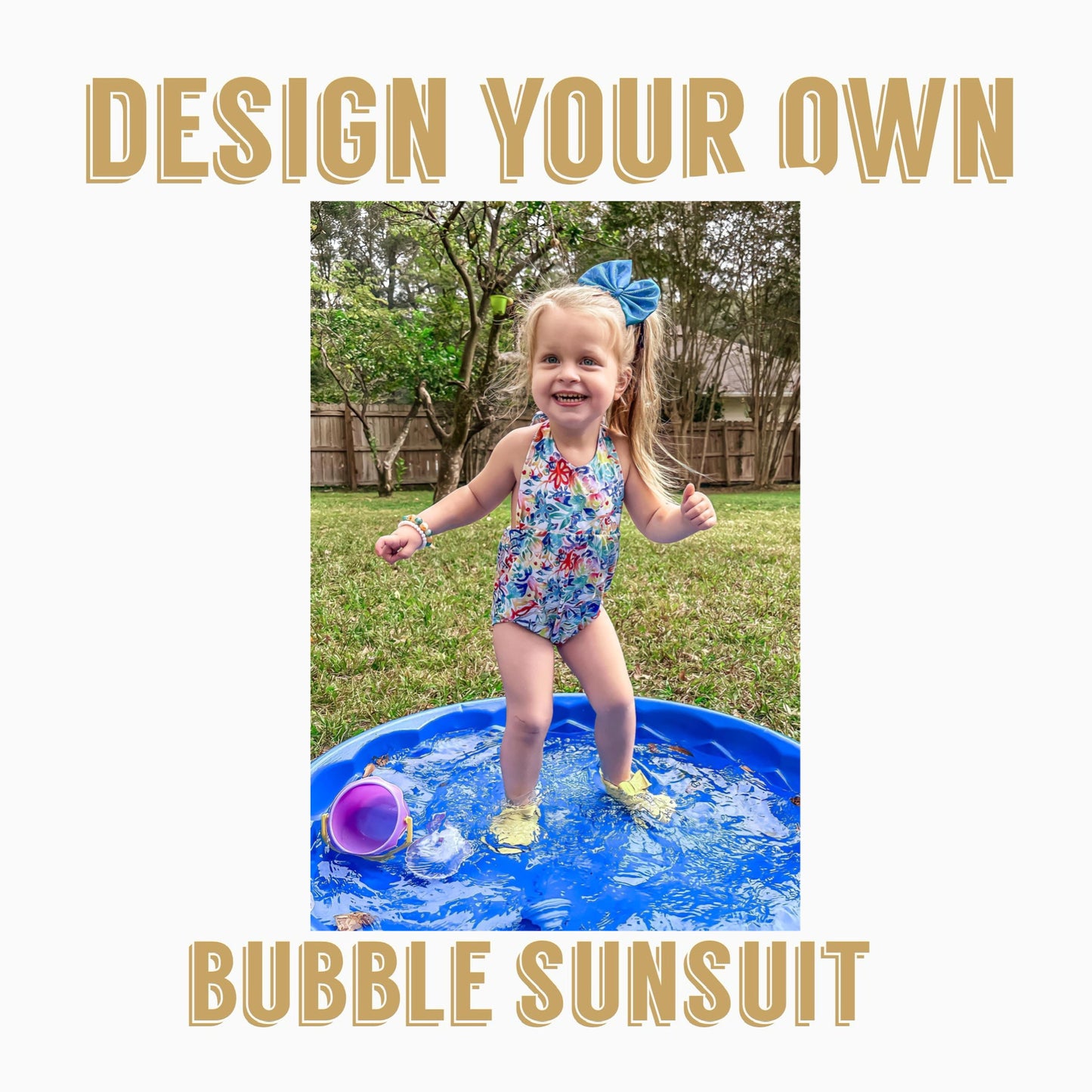 Design Your Own| BUBBLE SUNSUIT